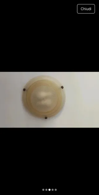 Lampadario Plik vintage anni 90