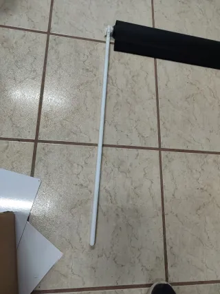 Cortina store Ikea Negra 2x1.80m