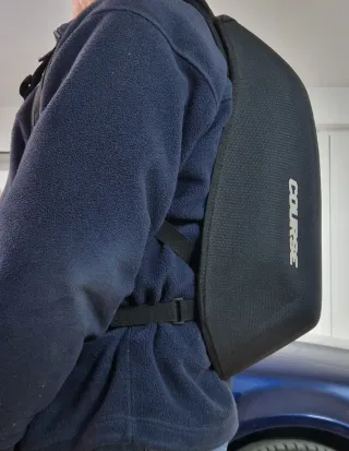 Mochila Rígida Moto COURSE Negra