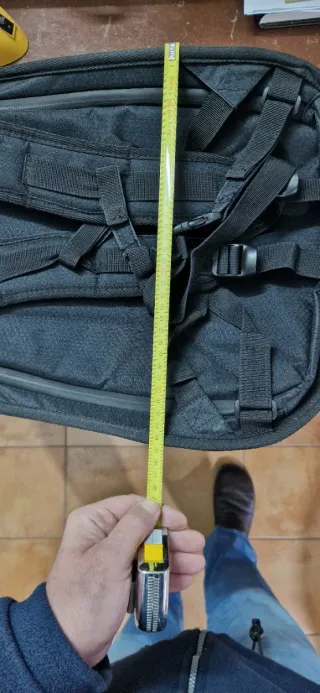 Mochila Rígida Moto COURSE Negra