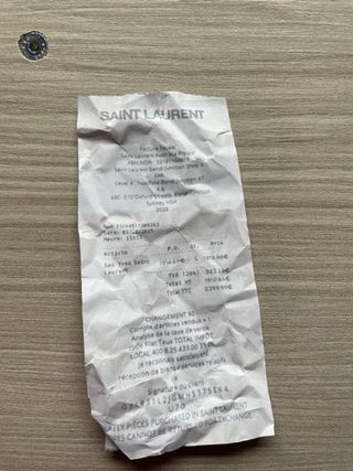 Borsa Yves Saint Laurent rosa