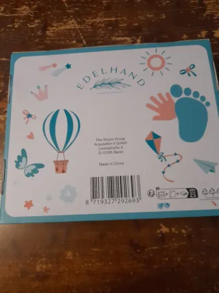 Kit Impronte Mani e Piedi Bimbo Edelhand