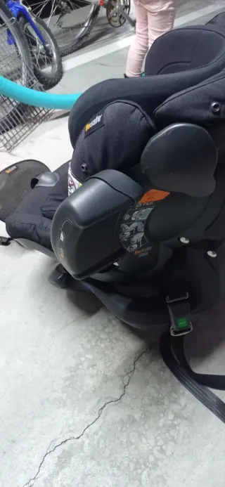 Silla de auto BeSafe negra