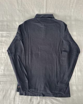 Polo manga larga Tommy Hilfiger azul marino