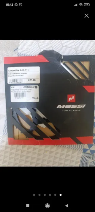 Plato Bici Montaña SRAM