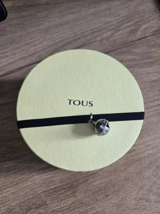 Pulsera Tous Hombre Plata y Negro