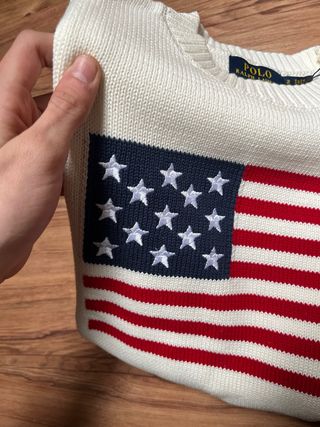 Jersey Polo Ralph Lauren Bandera USA Talla M