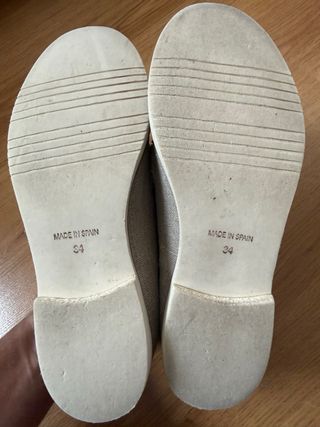 Zapatos Gux's niño comunión beige