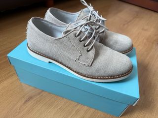 Zapatos Gux's niño comunión beige