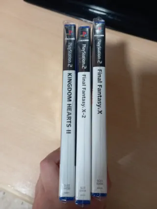Lote PS2: Final Fantasy X, X-2 y Kingdom Hearts II
