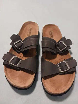 Sandalias Geox Hombre Marrón