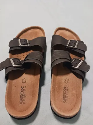 Sandalias Geox Hombre Marrón