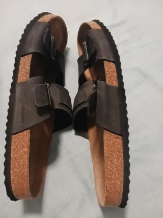 Sandalias Geox Hombre Marrón