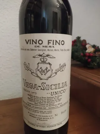 Vega Sicilia Unico 1973
