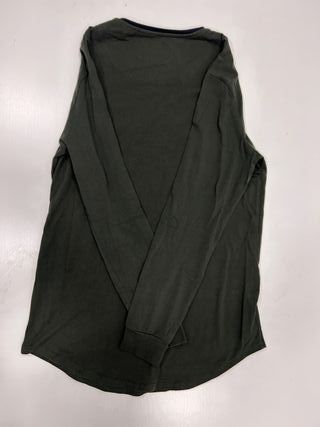 Camiseta SikSilk manga larga verde