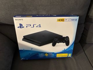 Ps4 Slim 500Gb + Mando + Juegos