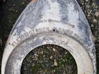 Motocultor antiguo, alemania del este