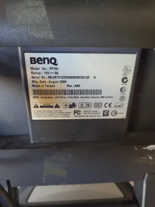 Monitor BenQ Plata