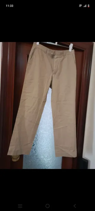 Pantalón Carolina Herrera Beige