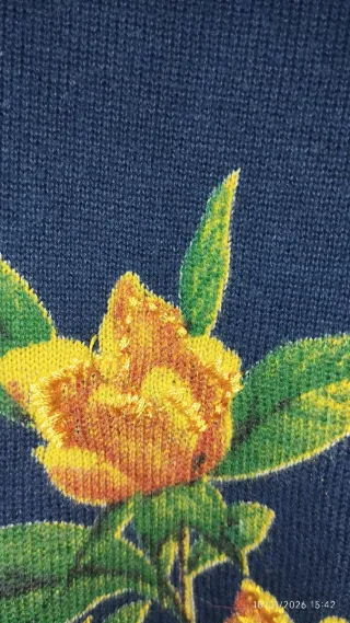 Jersey Desigual Talla S Flores