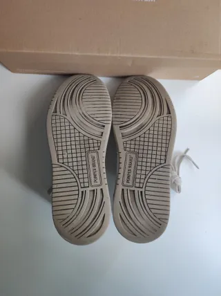 Zapatillas Pompeii Elan Leather Off White blancas