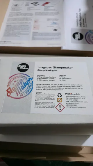 Stamp Maker - Kit per creare timbri personalizzati