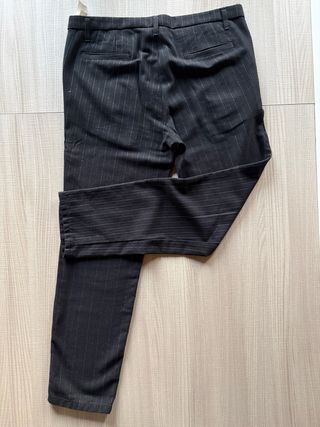Pantaloni Imperial neri a righe