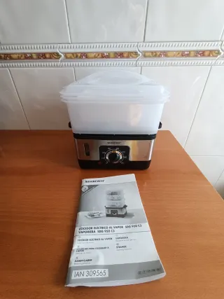 Cocedor Eléctrico Vapor Silvercrest SDG 950 C3