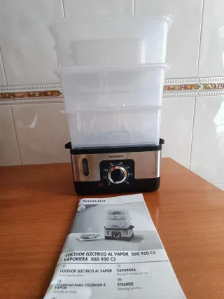 Cocedor Eléctrico Vapor Silvercrest SDG 950 C3