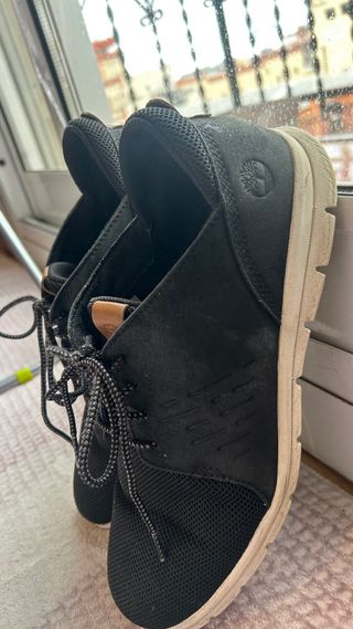 Zapatos Timberland Hombre Negro/Beige