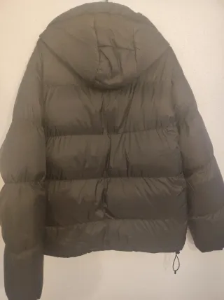 Chaqueta Stussy Negra y Gris Talla M