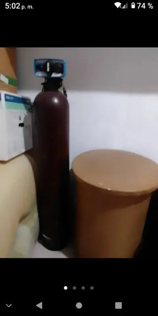 Filtro para aguas duras