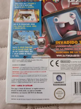 Rayman Raving Rabbids Wii Precintado