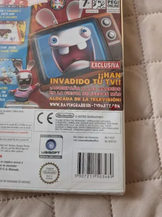 Rayman Raving Rabbids Wii Precintado