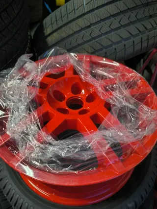 Llantas Cupra mk1 17 pulgadas, Red Porsche