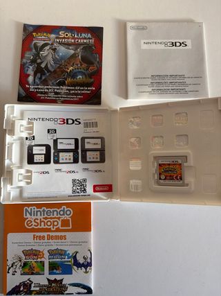 Pokémon Ultrasol y Sol Nintendo 3DS