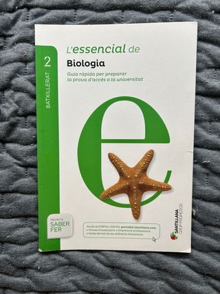 Libro “L’essencial de BIOLOGIA”