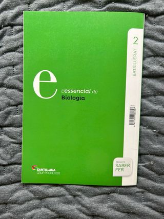 Libro “L’essencial de BIOLOGIA”
