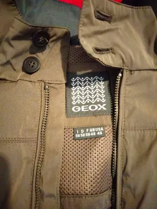 Chaqueta Geox verde hombre