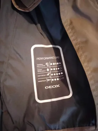 Chaqueta Geox verde hombre