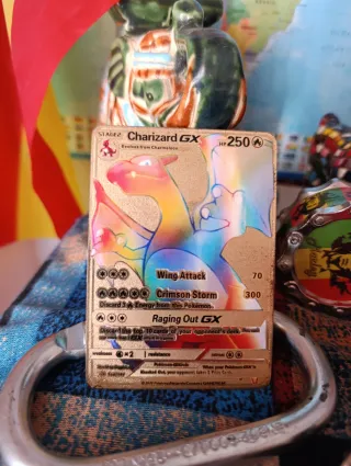 Tarjeta Pokémon Charizard GX