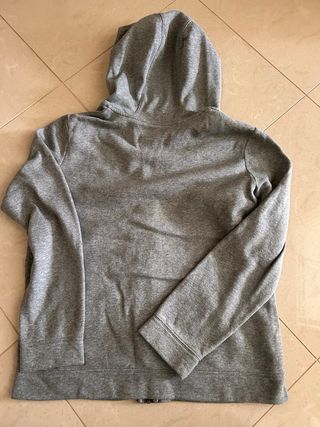 Casaco Nike com capuz cinzento