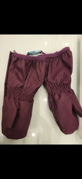 Conjunto de esquí 4 años: abrigo, peto y guantes