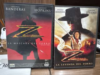 DVD La Máscara del Zorro y La Leyenda del Zorro