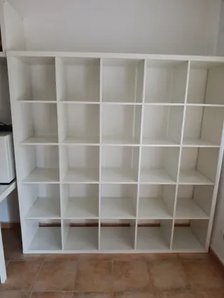 Estantería Kallax 25 cubos blanca