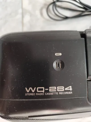 Radio Cassette Sharp de 1983