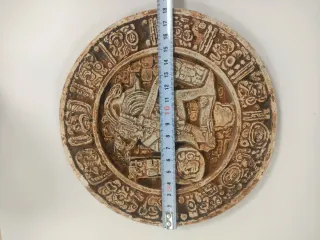 Disco Maya Piedra Terracota