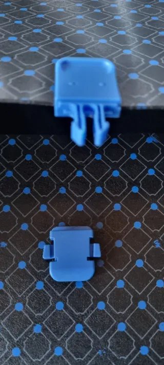 Maletín portadocumentos plástico negro y azul