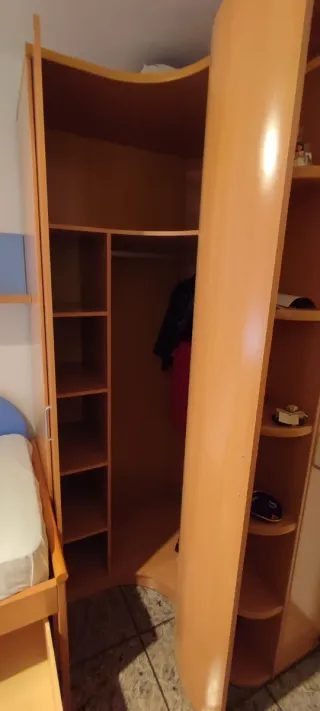 Dormitorio juvenil cama nido