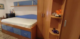 Dormitorio juvenil cama nido